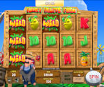 Funky Fruits Farm, Penkių būgnų lošimo automatai